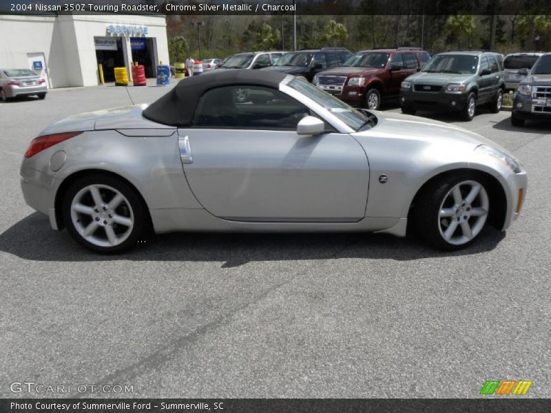 Chrome Silver Metallic / Charcoal 2004 Nissan 350Z Touring Roadster
