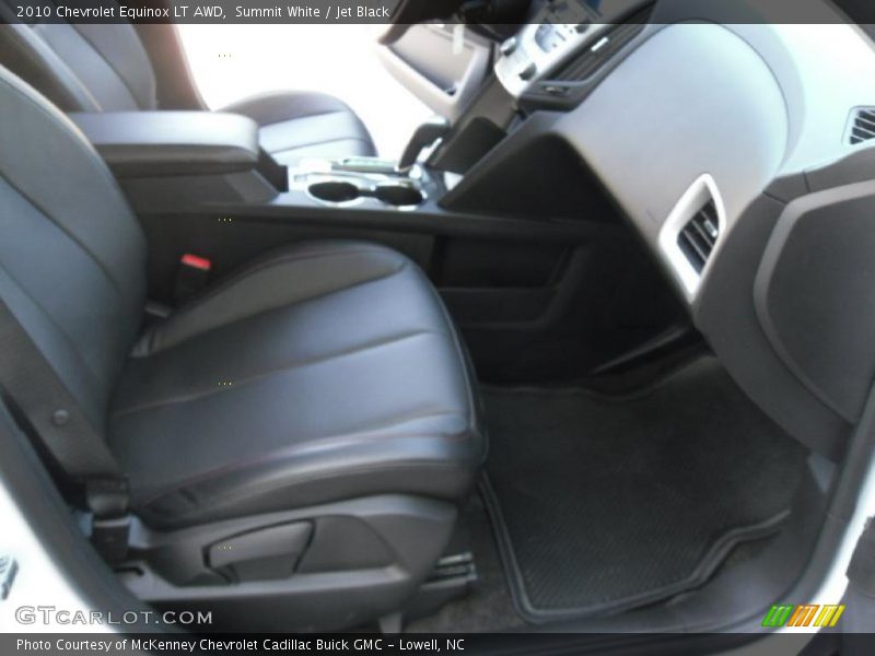 Summit White / Jet Black 2010 Chevrolet Equinox LT AWD