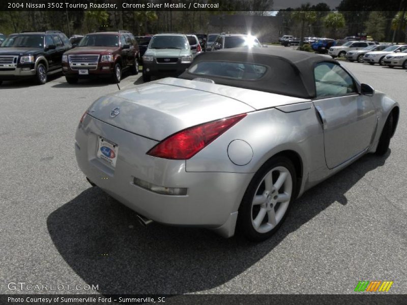 Chrome Silver Metallic / Charcoal 2004 Nissan 350Z Touring Roadster
