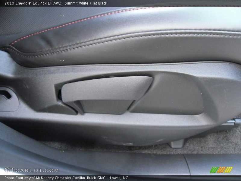 Summit White / Jet Black 2010 Chevrolet Equinox LT AWD