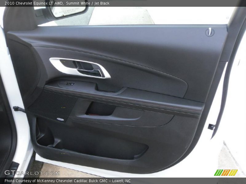 Summit White / Jet Black 2010 Chevrolet Equinox LT AWD