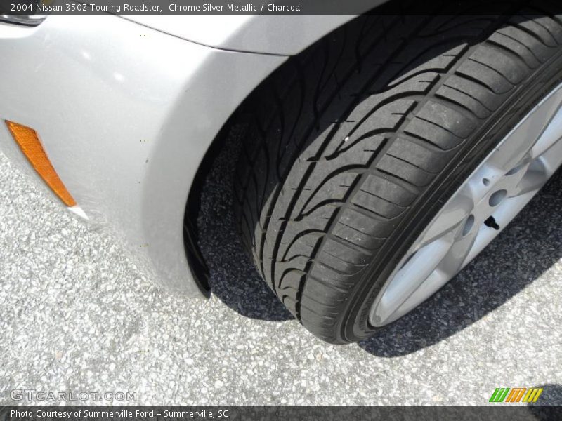 Chrome Silver Metallic / Charcoal 2004 Nissan 350Z Touring Roadster