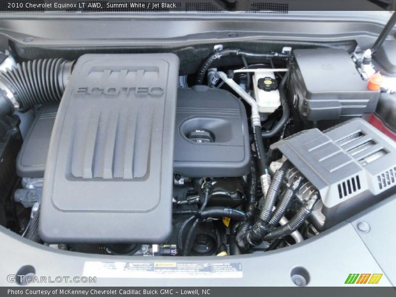 Summit White / Jet Black 2010 Chevrolet Equinox LT AWD
