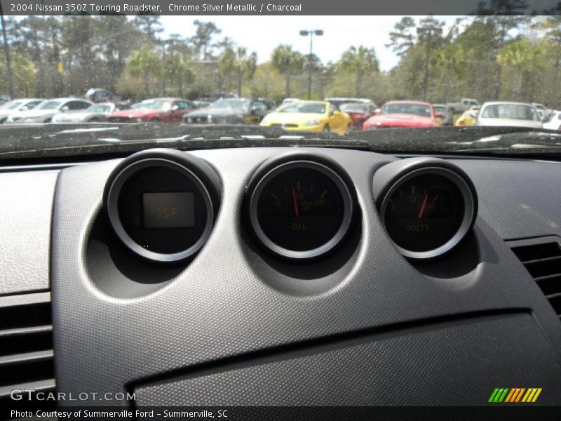 Chrome Silver Metallic / Charcoal 2004 Nissan 350Z Touring Roadster