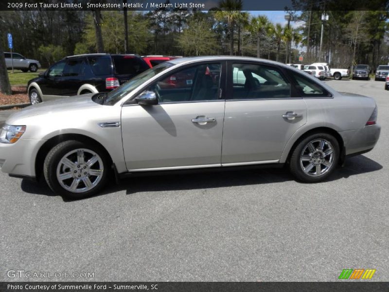 Smokestone Metallic / Medium Light Stone 2009 Ford Taurus Limited