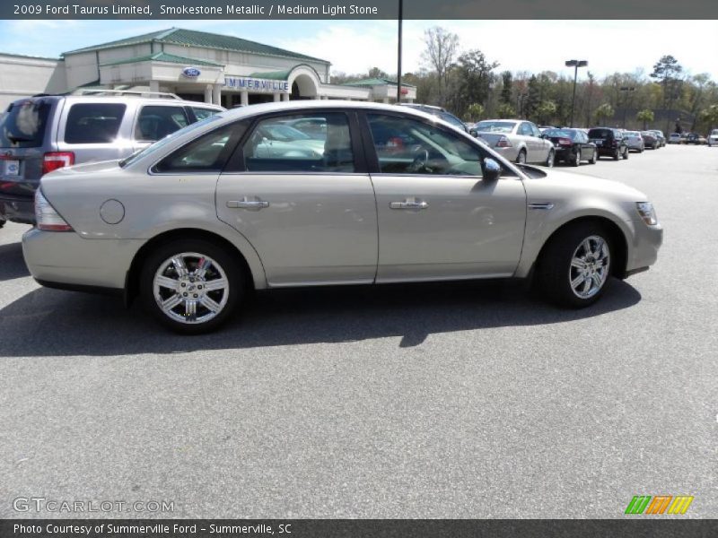 Smokestone Metallic / Medium Light Stone 2009 Ford Taurus Limited