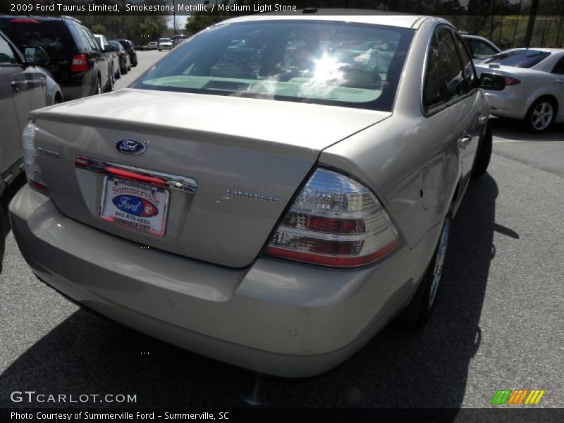 Smokestone Metallic / Medium Light Stone 2009 Ford Taurus Limited