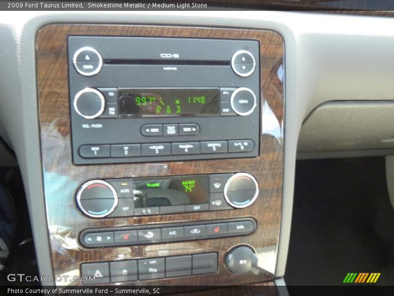 Smokestone Metallic / Medium Light Stone 2009 Ford Taurus Limited