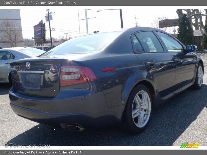 Carbon Gray Pearl / Ebony 2007 Acura TL 3.2