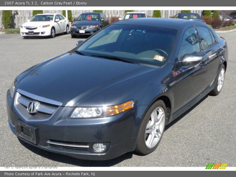 Carbon Gray Pearl / Ebony 2007 Acura TL 3.2