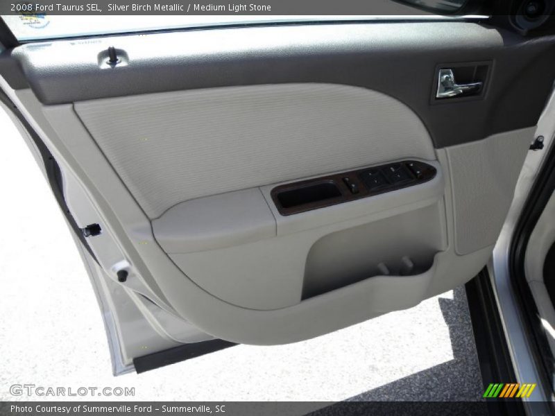 Silver Birch Metallic / Medium Light Stone 2008 Ford Taurus SEL