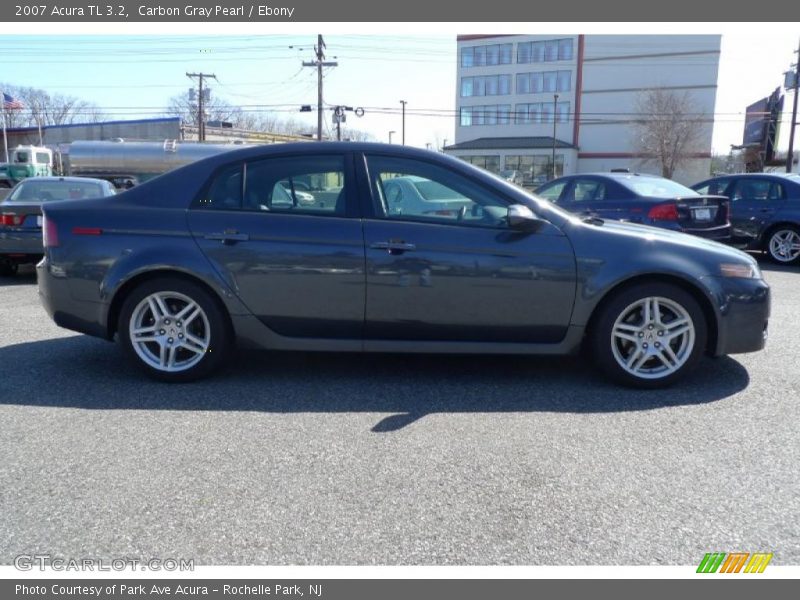Carbon Gray Pearl / Ebony 2007 Acura TL 3.2