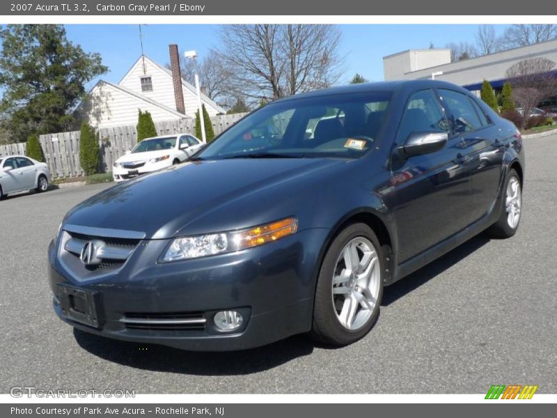 Carbon Gray Pearl / Ebony 2007 Acura TL 3.2