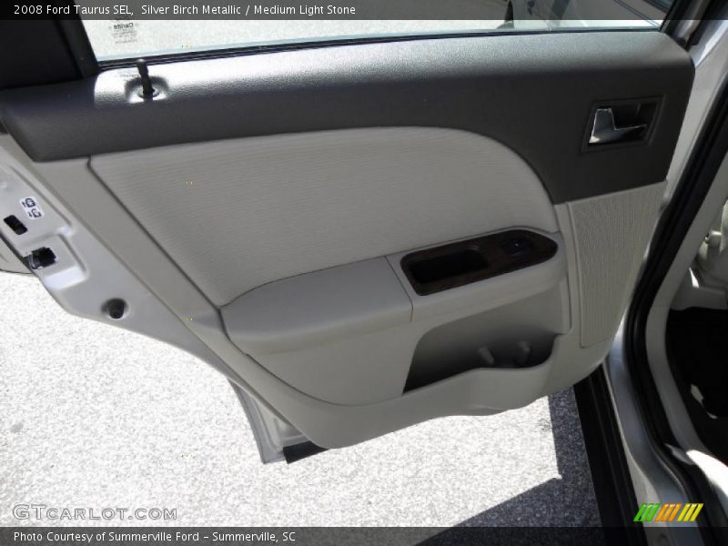 Silver Birch Metallic / Medium Light Stone 2008 Ford Taurus SEL