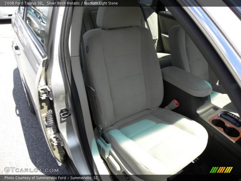 Silver Birch Metallic / Medium Light Stone 2008 Ford Taurus SEL