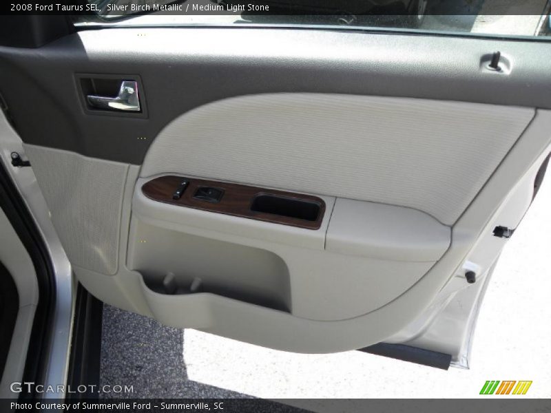 Silver Birch Metallic / Medium Light Stone 2008 Ford Taurus SEL