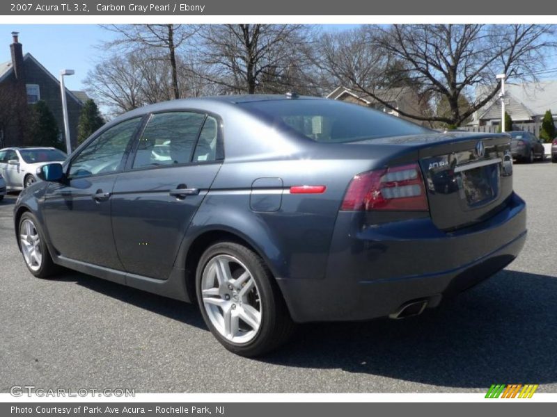 Carbon Gray Pearl / Ebony 2007 Acura TL 3.2