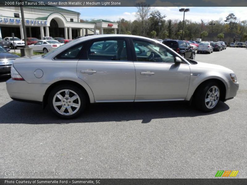 Silver Birch Metallic / Medium Light Stone 2008 Ford Taurus SEL