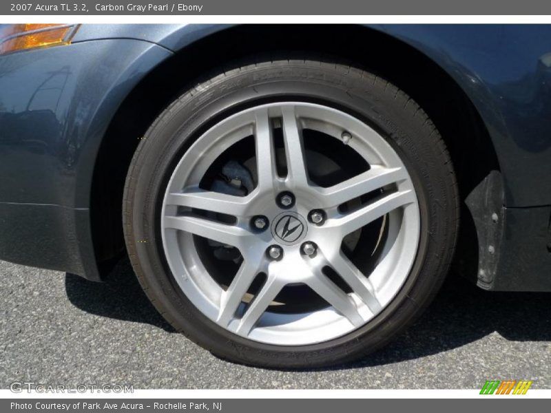 Carbon Gray Pearl / Ebony 2007 Acura TL 3.2