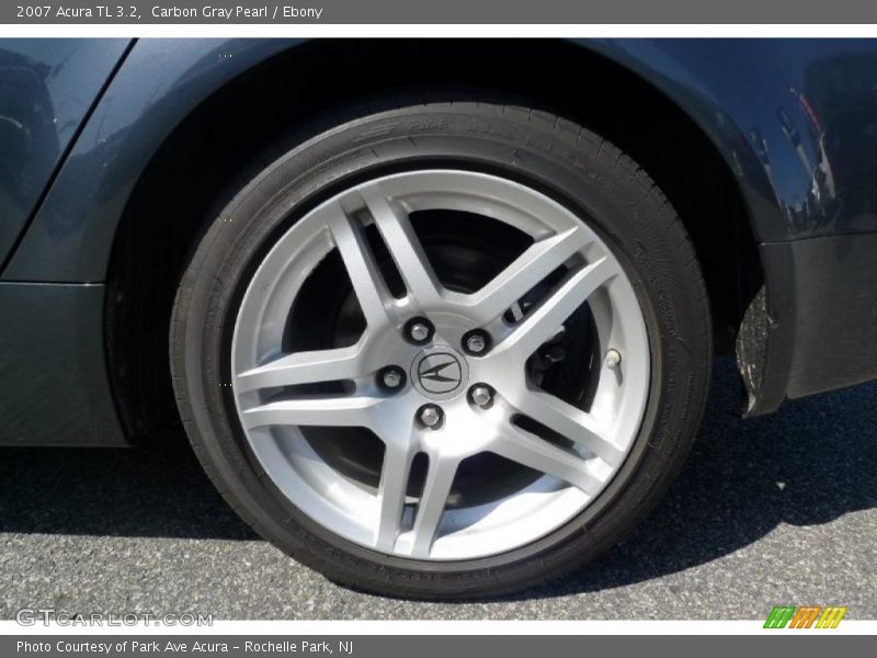 Carbon Gray Pearl / Ebony 2007 Acura TL 3.2