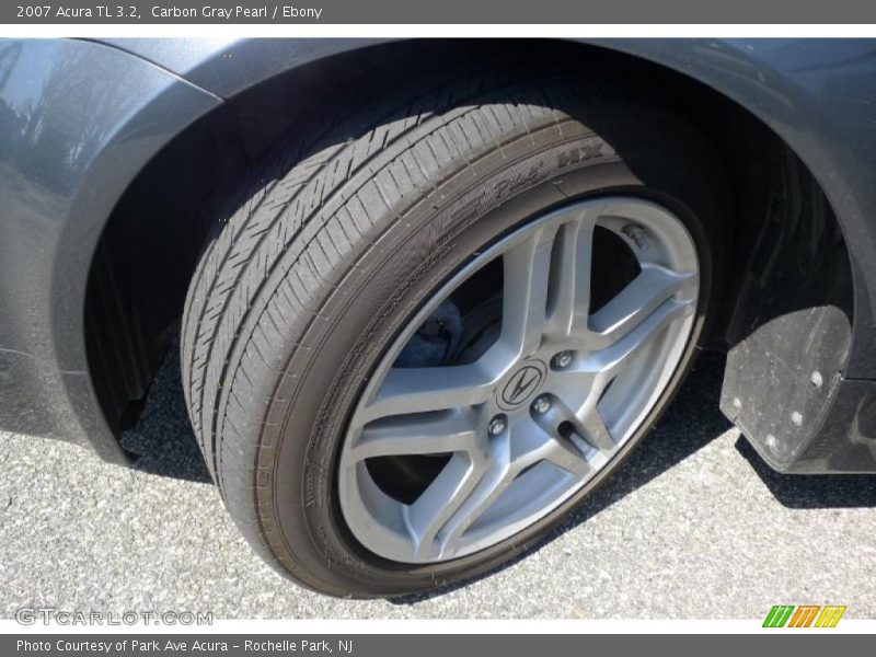 Carbon Gray Pearl / Ebony 2007 Acura TL 3.2