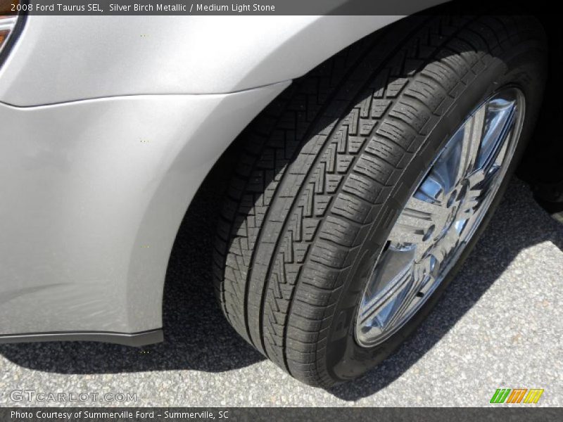 Silver Birch Metallic / Medium Light Stone 2008 Ford Taurus SEL