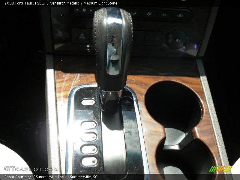Silver Birch Metallic / Medium Light Stone 2008 Ford Taurus SEL