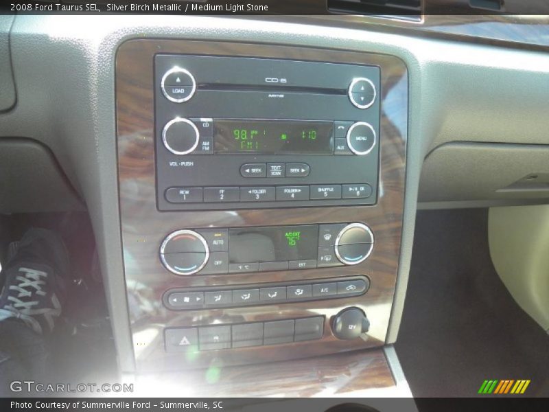 Silver Birch Metallic / Medium Light Stone 2008 Ford Taurus SEL