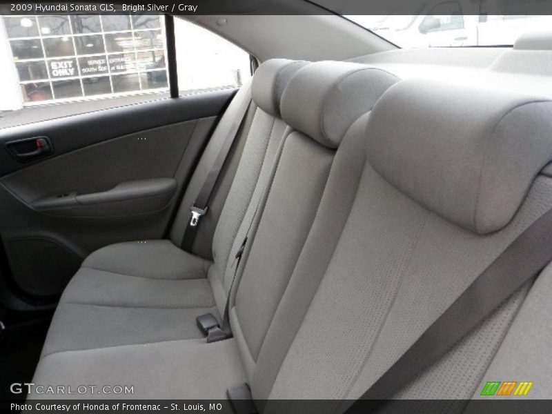 Bright Silver / Gray 2009 Hyundai Sonata GLS