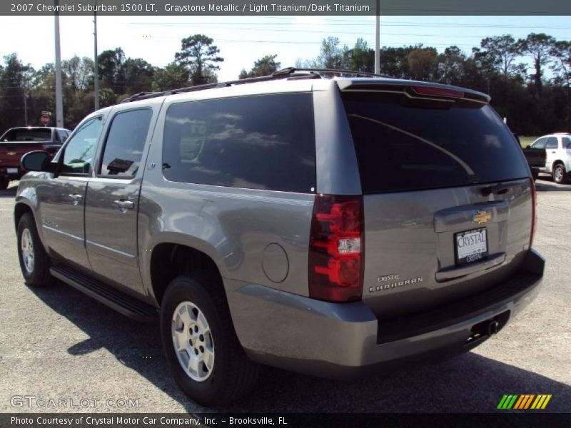 Graystone Metallic / Light Titanium/Dark Titanium 2007 Chevrolet Suburban 1500 LT