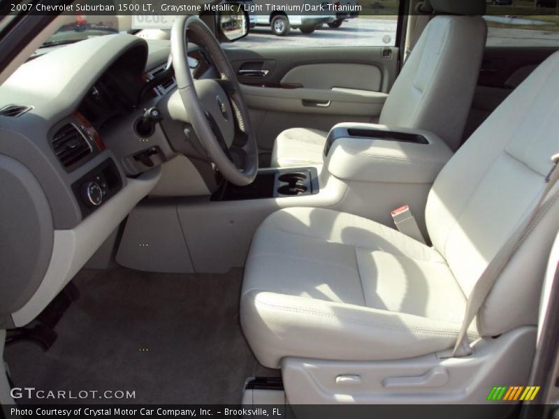 Graystone Metallic / Light Titanium/Dark Titanium 2007 Chevrolet Suburban 1500 LT