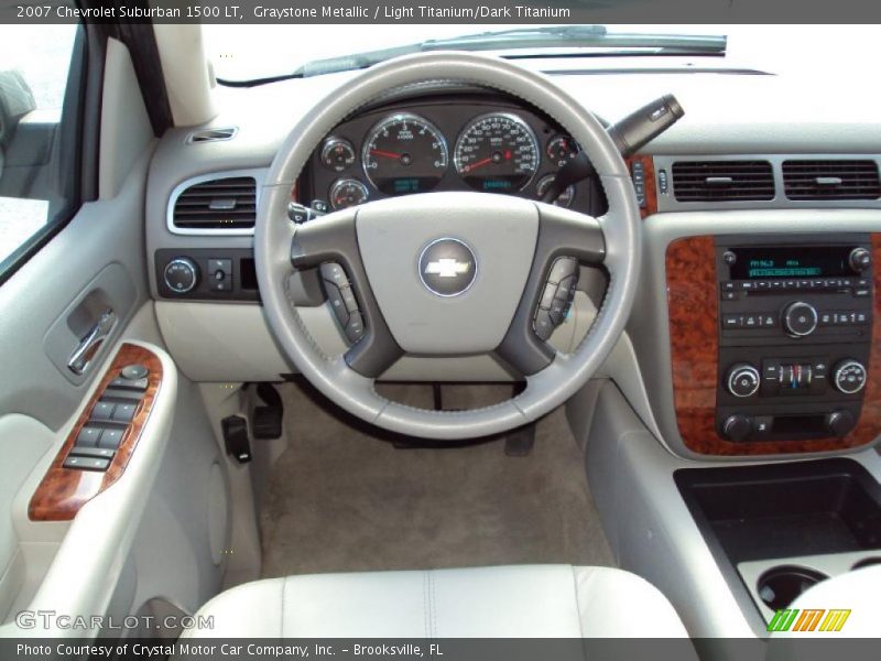 Graystone Metallic / Light Titanium/Dark Titanium 2007 Chevrolet Suburban 1500 LT