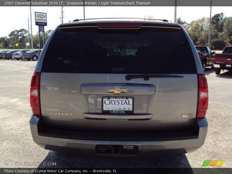 Graystone Metallic / Light Titanium/Dark Titanium 2007 Chevrolet Suburban 1500 LT