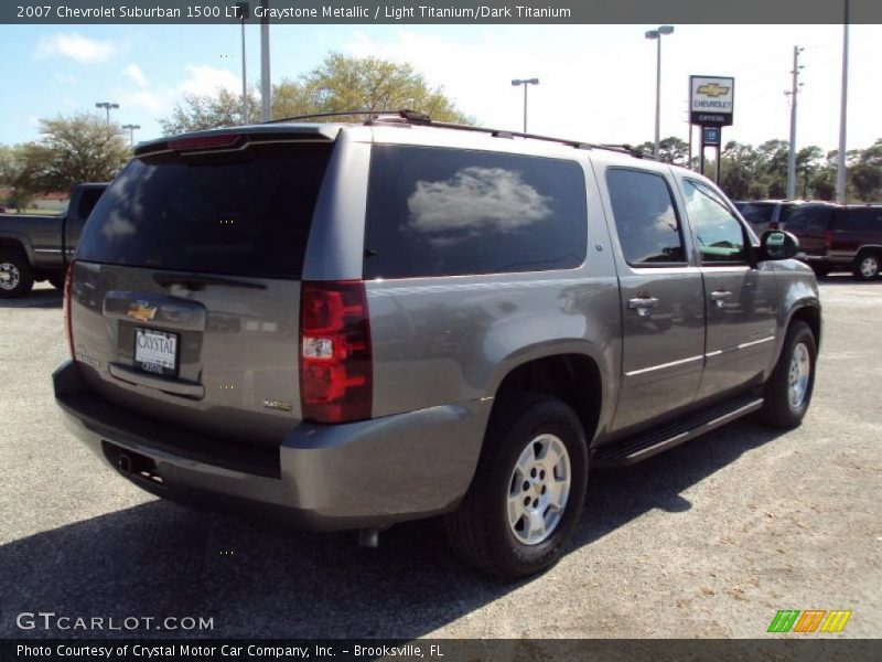 Graystone Metallic / Light Titanium/Dark Titanium 2007 Chevrolet Suburban 1500 LT