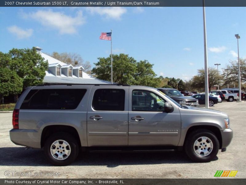 Graystone Metallic / Light Titanium/Dark Titanium 2007 Chevrolet Suburban 1500 LT