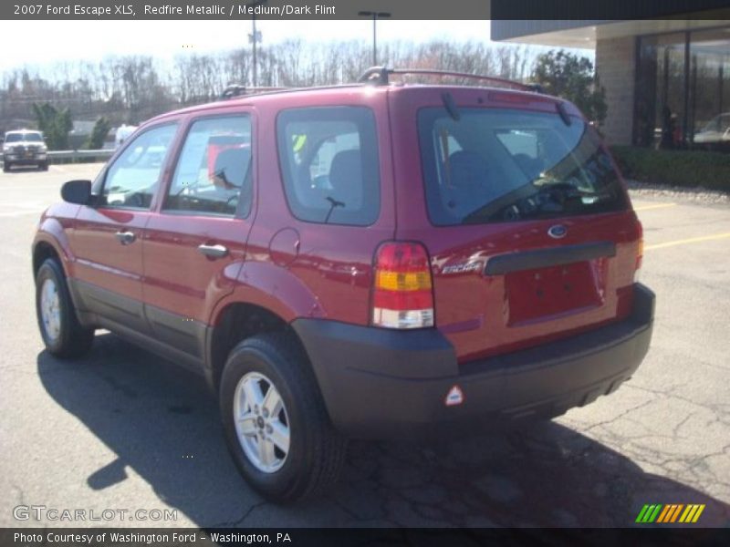 Redfire Metallic / Medium/Dark Flint 2007 Ford Escape XLS