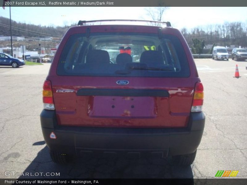 Redfire Metallic / Medium/Dark Flint 2007 Ford Escape XLS