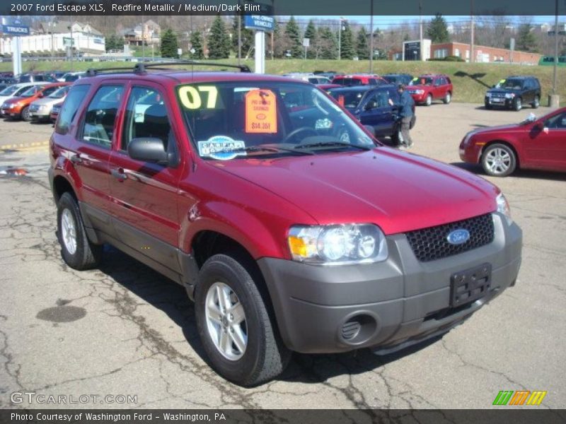 Redfire Metallic / Medium/Dark Flint 2007 Ford Escape XLS
