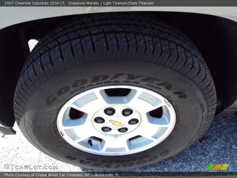 Graystone Metallic / Light Titanium/Dark Titanium 2007 Chevrolet Suburban 1500 LT