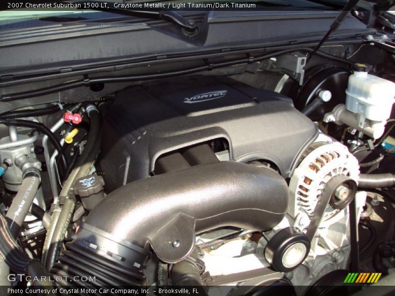 Graystone Metallic / Light Titanium/Dark Titanium 2007 Chevrolet Suburban 1500 LT