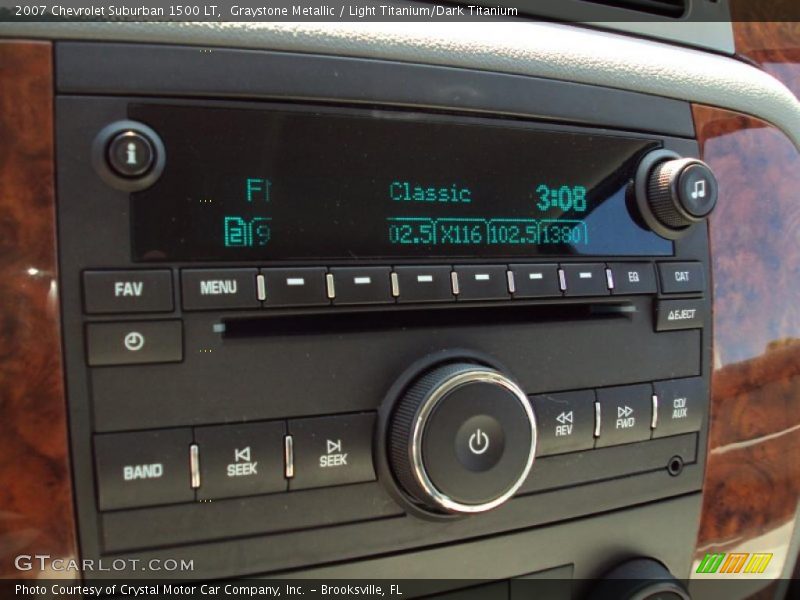 Graystone Metallic / Light Titanium/Dark Titanium 2007 Chevrolet Suburban 1500 LT