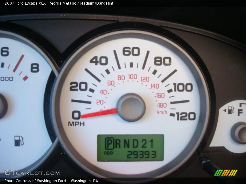Redfire Metallic / Medium/Dark Flint 2007 Ford Escape XLS