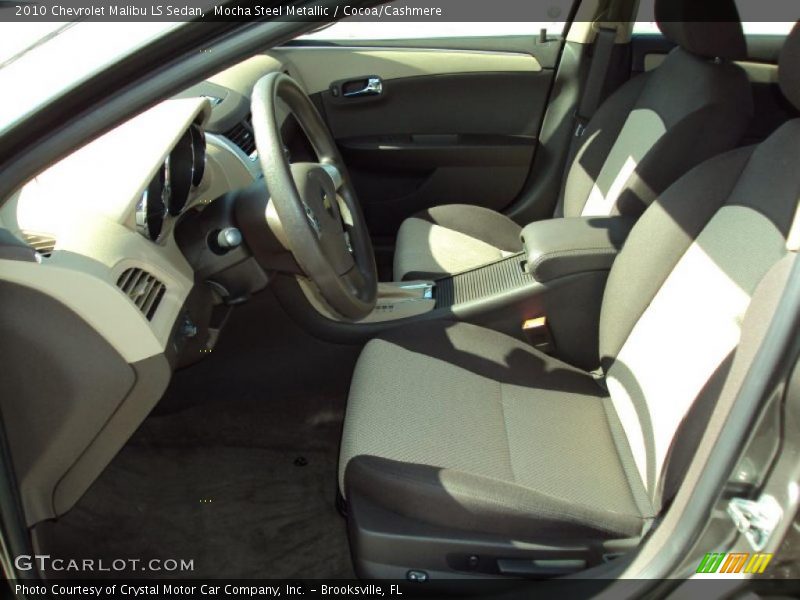 Mocha Steel Metallic / Cocoa/Cashmere 2010 Chevrolet Malibu LS Sedan