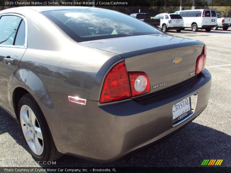 Mocha Steel Metallic / Cocoa/Cashmere 2010 Chevrolet Malibu LS Sedan