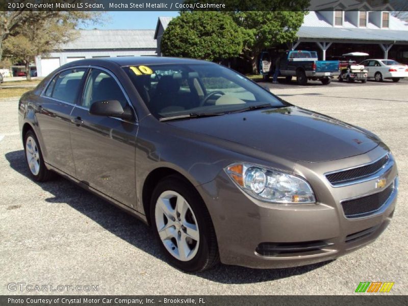 Mocha Steel Metallic / Cocoa/Cashmere 2010 Chevrolet Malibu LS Sedan