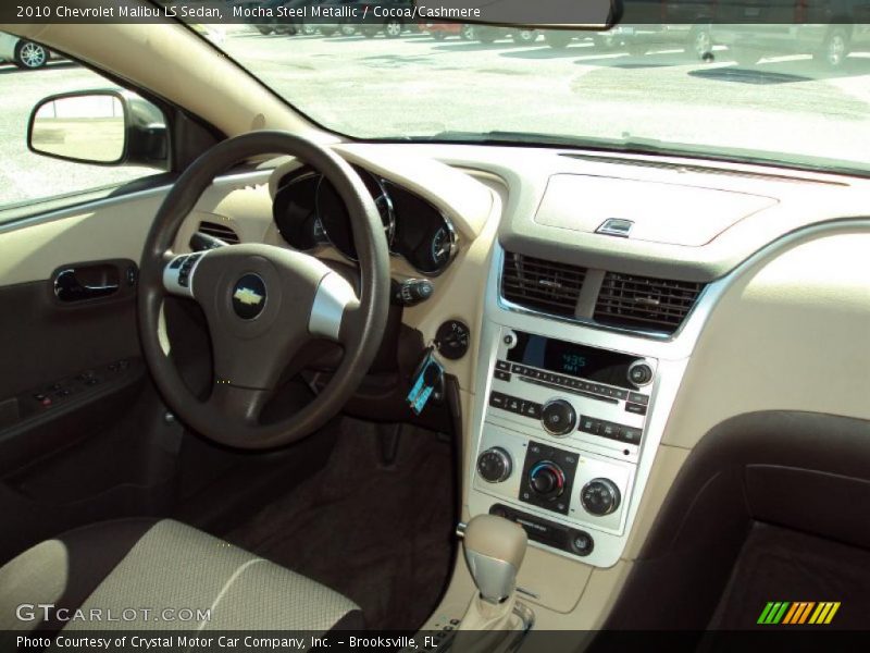 Mocha Steel Metallic / Cocoa/Cashmere 2010 Chevrolet Malibu LS Sedan