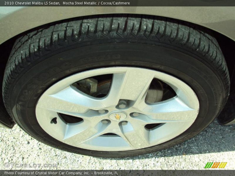Mocha Steel Metallic / Cocoa/Cashmere 2010 Chevrolet Malibu LS Sedan