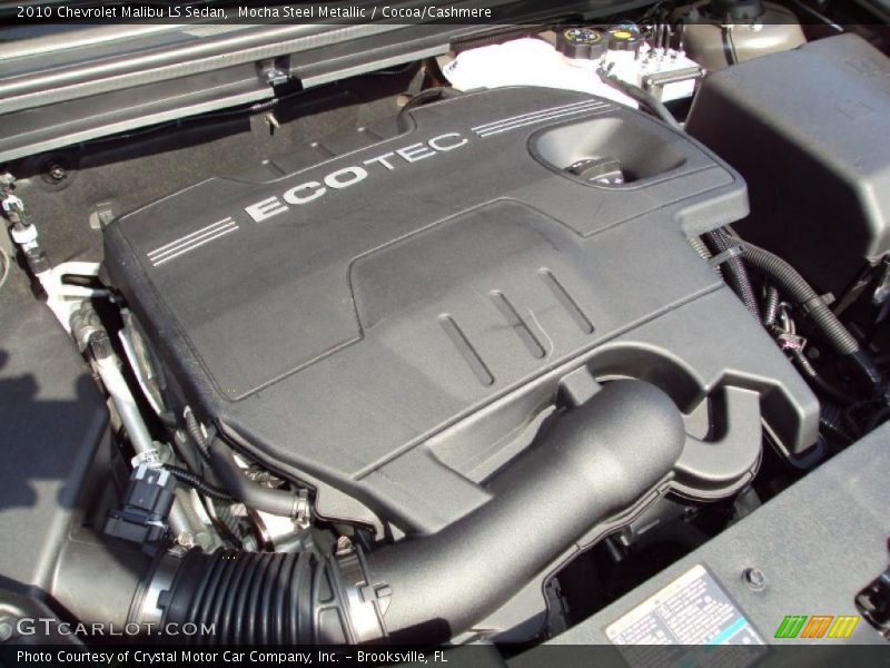 Mocha Steel Metallic / Cocoa/Cashmere 2010 Chevrolet Malibu LS Sedan