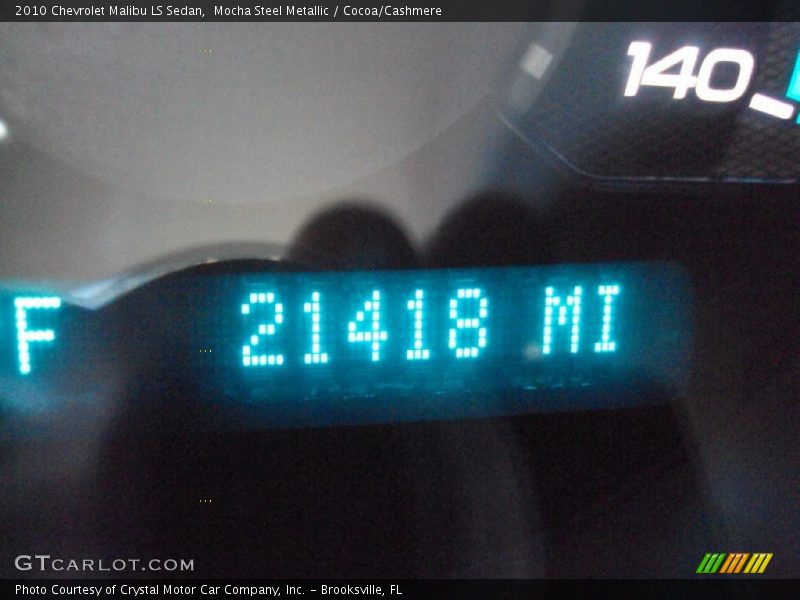 Mocha Steel Metallic / Cocoa/Cashmere 2010 Chevrolet Malibu LS Sedan