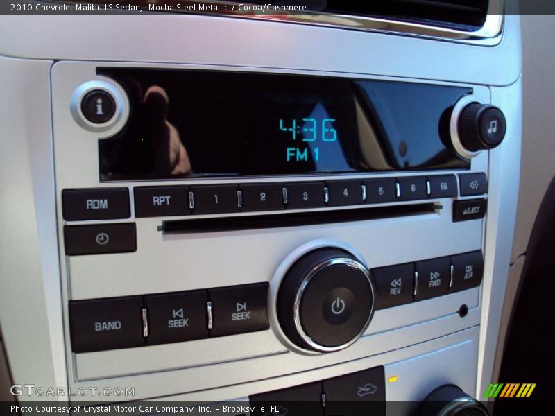 Mocha Steel Metallic / Cocoa/Cashmere 2010 Chevrolet Malibu LS Sedan